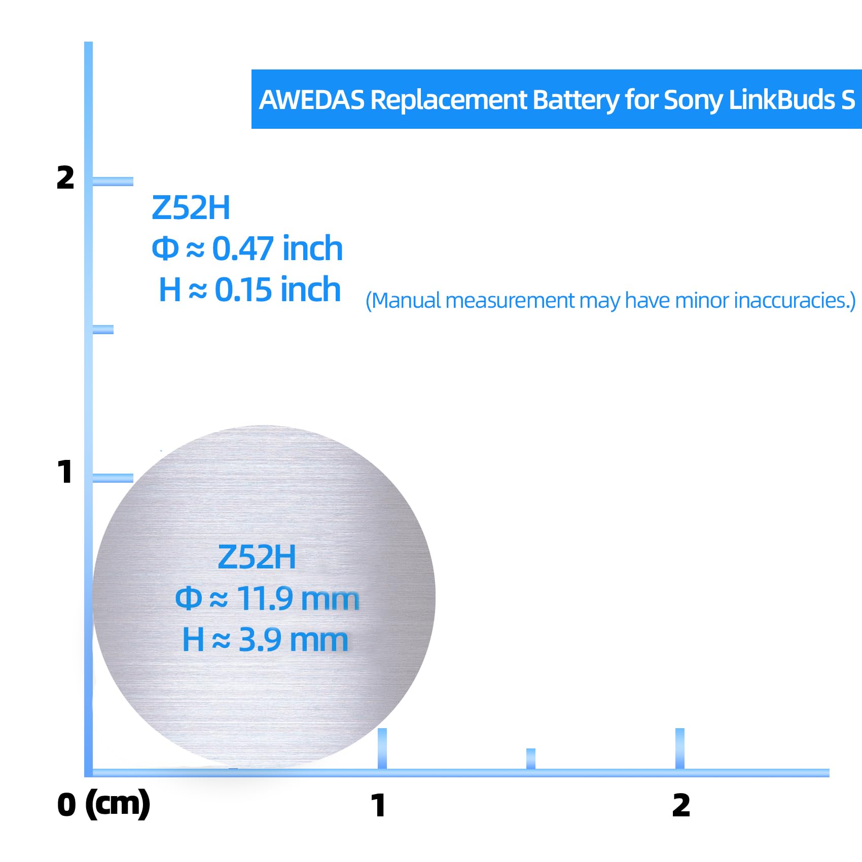 Amazon.com: AWEDAS Z52H Battery for Sony Z52h Battery (1 Set